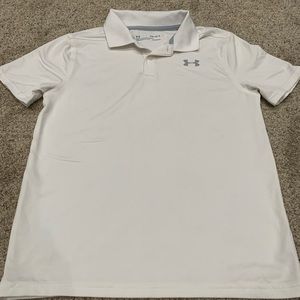 Boys Under Armour heat gear polo, size youth large.. never worn!